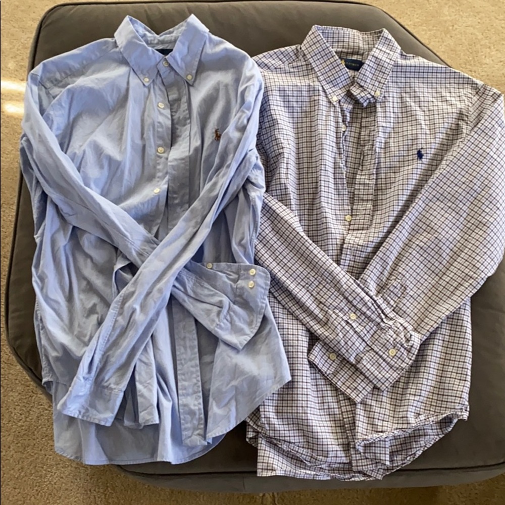 Men’s Dress Shirts - Ralph Lauren - Lot of 2
